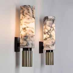 Luxury Marble Wall Lamp with Metal Body