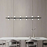 Modern Minimalist Strip Chandelier LED Ceiling Bar Light