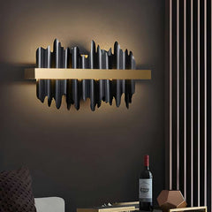 Furnitrio Modern LED Wall Sconce Light Luxury Bedroom & Living Room Decor Fixture