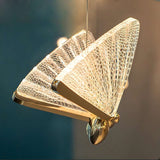 Furnitrio Butterfly LED Pendant Light Indoor Lighting for Bedside & Living Spaces