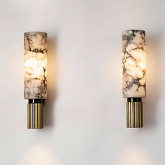 Luxury Marble Wall Lamp with Metal Body