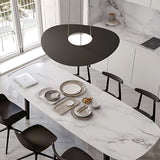 Modern Minimalism Pendant Light Round Black Hanging Lamp