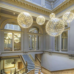 Modern Luxury LED Sparkle Ball Chandelier