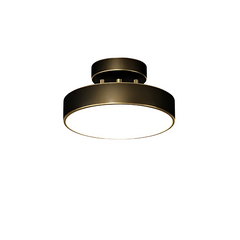 Furnitrio Modern Nordic Round Copper LED Ceiling Light