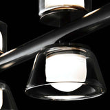 Modern Minimalist Strip Chandelier LED Ceiling Bar Light