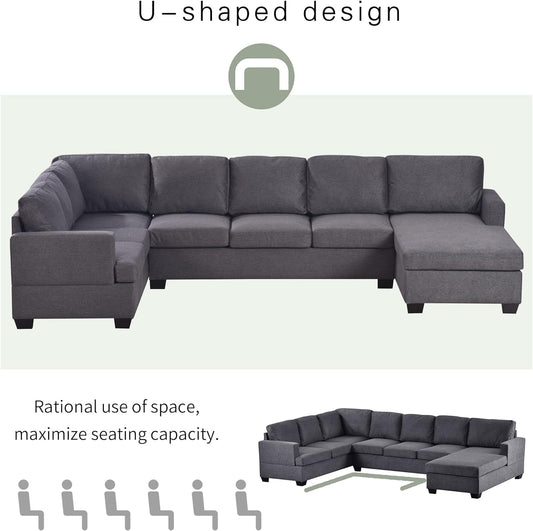 Modern Upholstered Couch Furniture, Including 3 Sofa and Loveseat