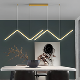 Furnitrio Modern LED Pendant Light Nordic indoor Gold Hanging Chandelier