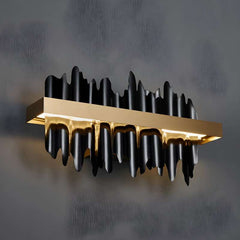 Furnitrio Modern LED Wall Sconce Light Luxury Bedroom & Living Room Decor Fixture