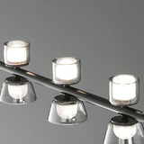 Modern Minimalist Strip Chandelier LED Ceiling Bar Light