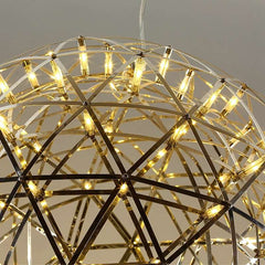 Modern Luxury LED Sparkle Ball Chandelier