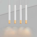 Modern Single Head Long Tube Pendant