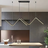 Furnitrio Modern LED Pendant Light Nordic indoor Gold Hanging Chandelier