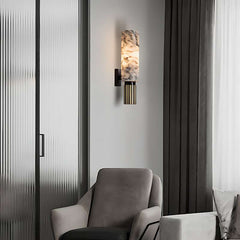 Luxury Marble Wall Lamp with Metal Body