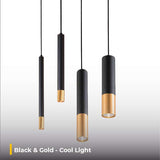 Modern Single Head Long Tube Pendant