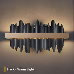 Furnitrio Modern LED Wall Sconce Light Luxury Bedroom & Living Room Decor Fixture