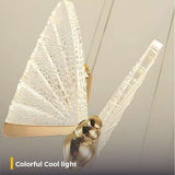 Furnitrio Butterfly LED Pendant Light Indoor Lighting for Bedside & Living Spaces