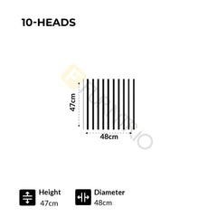 Furnitrio Modern Rotatable LED Ceiling Chandelier
