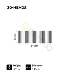 Furnitrio Modern Rotatable LED Ceiling Chandelier