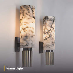 Luxury Marble Wall Lamp with Metal Body