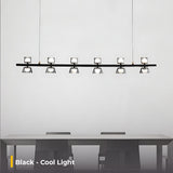 Modern Minimalist Strip Chandelier LED Ceiling Bar Light