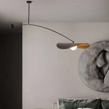 Nordic LED Long Arm Hat Chandelier and Wall Lamp