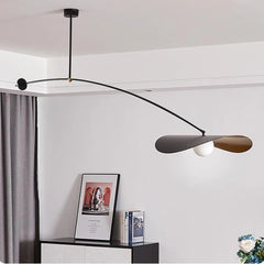 Nordic LED Long Arm Hat Chandelier and Wall Lamp