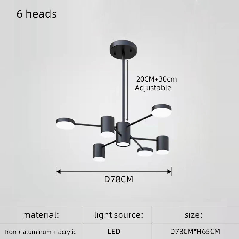 Furnitrio Nordic LED Chandelier